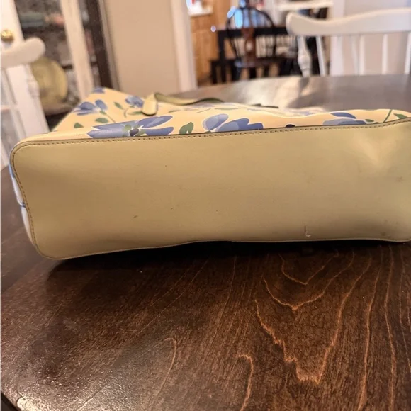 Kate Spade Blue and Green Floral handbag - Picture 3 of 5